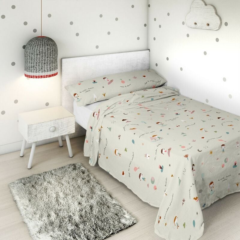 

Sábana Encimera Haciendo el Indio Sing (Cama de 105)