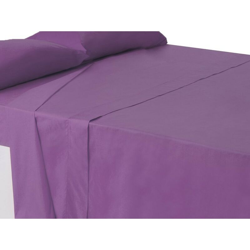 

Sábana encimera lila cama 150 cm