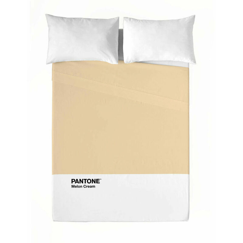 

Sábana Encimera Pantone Melon Cream (Cama de 90)