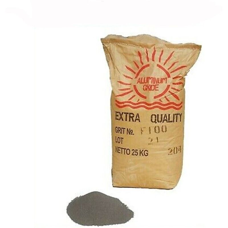 Sabbia corindone bruno grana 60 sacco 25Kg