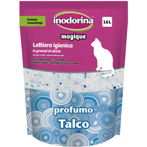 Sabbia per Gatti Inodorina MAGIQUE TALCO Talco 16 L