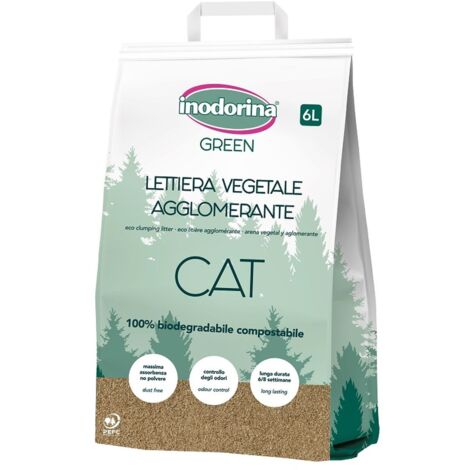 Sabbia per Gatti Inodorina Senza profumo 6 L