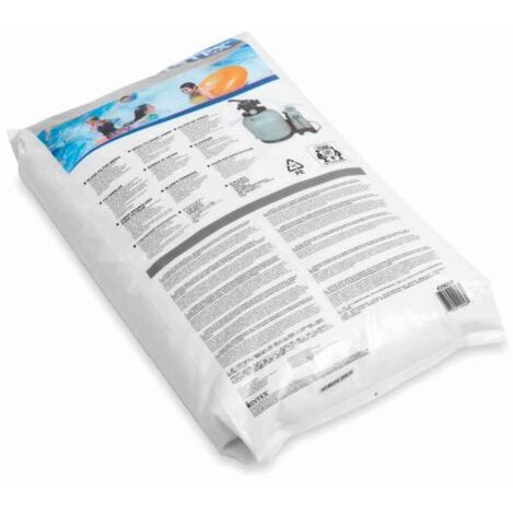 Sabbia Pompa Filtro Tipo Intex 29058 58201 25 Kg Universale Bestway Fuori Terra