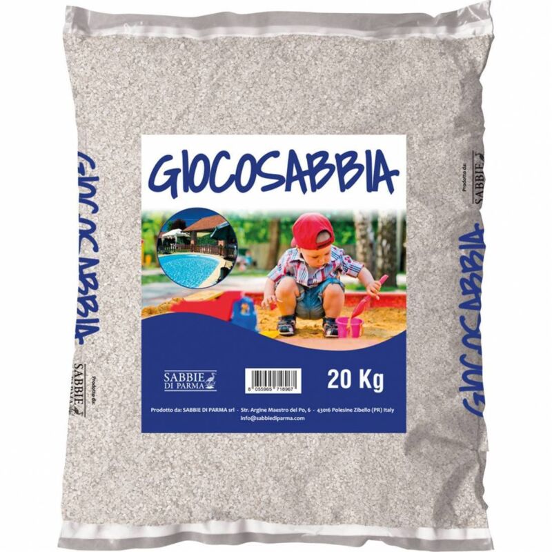 Sable de quartz kg.20 x filtres à sable