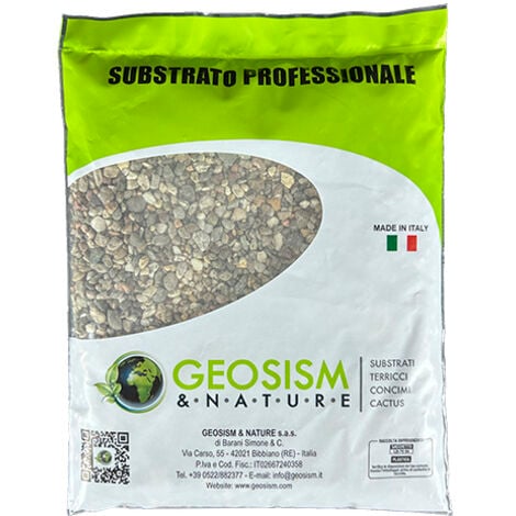 GEOSISM & NATURE S.A.S. DI BARANI SIMONE & C. Sabbia silicea, quarzite 2/5 mm (1 kg)