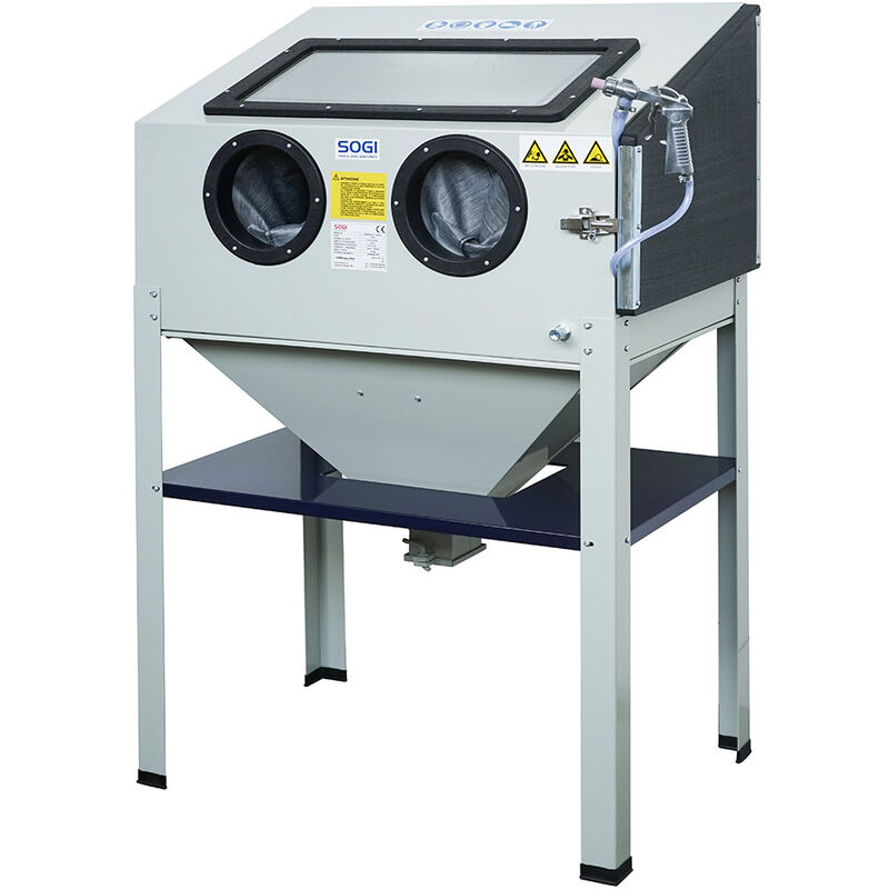 Sabbiatrice Professionale Sogi S 85 Cabina Di Sabbiatura Pallinatrice