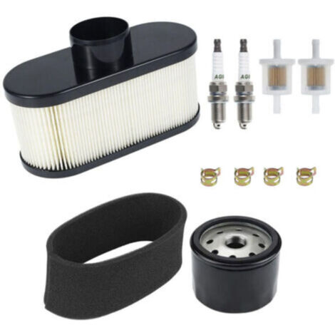 SABIR 11013-0752 11013-7047 Filtre à Air avec Remplacement de pré-Filtre pour Kawasaki FR651V FR730V FR691V FS691V FS481V FS541V FS600V Moteurs 4 Temps, avec Filtre à Huile Filtres à Carburant