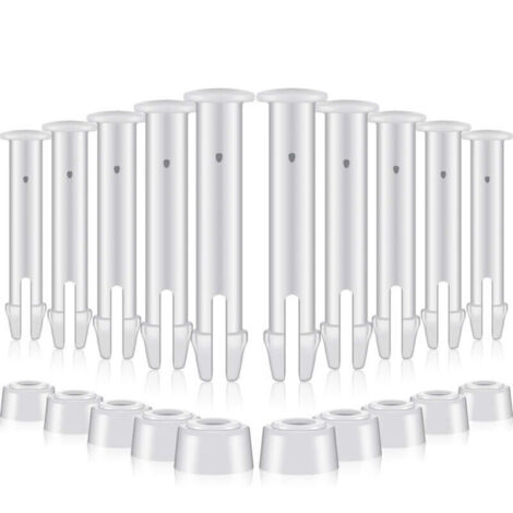 SABIR 12 Pièces Goupilles en Plastique pour Intex Round Metal Frame Pools Pièces de Rechange pour Joints de Piscine pour Joints de Piscine,Remplacement de pièces de Rechange Joint Pins(6cm/2.36in)