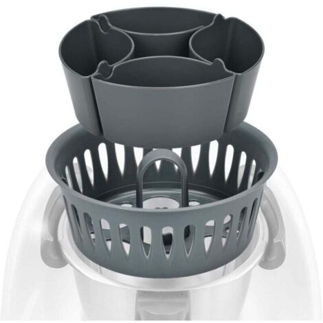 SABIR 2 en 1 Cuiseur à œufs, Cuiseur Oeuf compatible avec Thermomix TM5 TM6 TM31,Cuiseur à œufs Thermomix - Jusqu'à 4 œufs pochés et 6 œufs à la coque, muffins