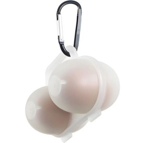 SABIR 2 Grille Boite Oeuf, Boite a Oeufs en Plastique, Rangement Oeuf Range Oeuf, Boîte à Oeufs Plastique pour Frigo Réfrigérateur Camping, Conteneur de Stockage d'oeufs, Plateau à œufs