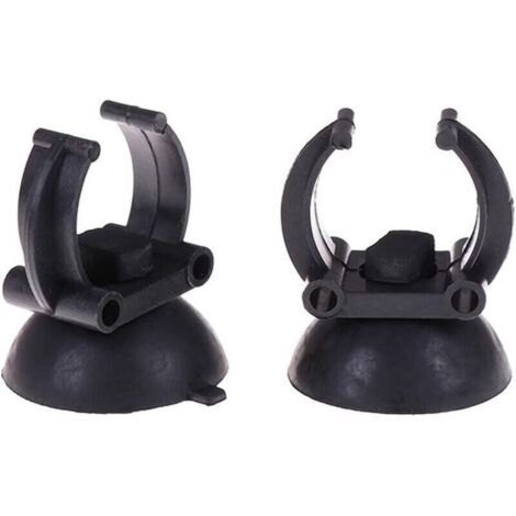 SABIR 2 pièces Aquarium ventouse ventouse chauffage ventouse Clips supports pour ligne d'air Tube d'oxygène tuyau pompe ventouses accessoire d'aquarium Créatif durable