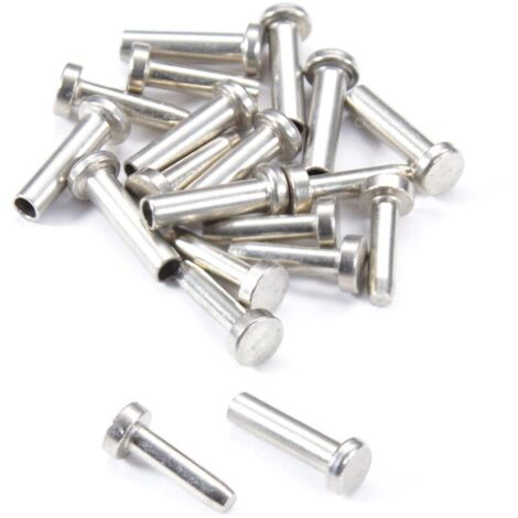 SABIR 20 Pcs Manchons de Protection en Acier Inoxydable pour Garde-corps de Câble 3/16 Pouce Poteaux en Bois, Balustrade de Bricolage