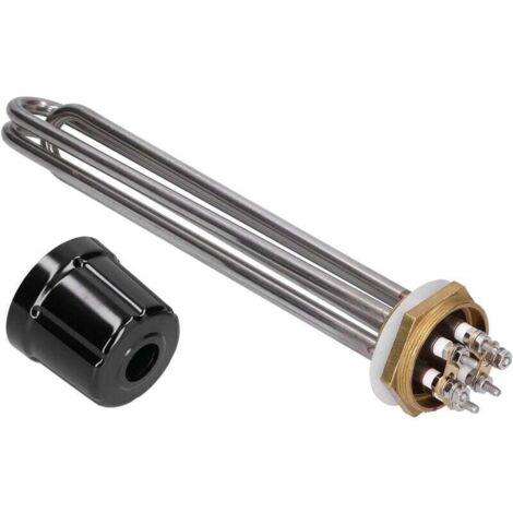 SABIR 220-380V 3KW Resistance pour Chauffe Eau SUS304 Résistance Chauffante Flange Capuchon et Bague D'étanchéité