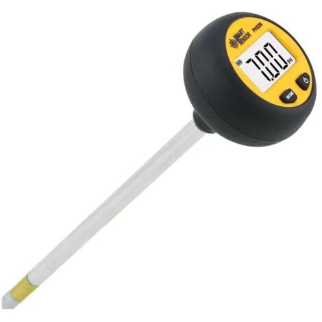 SABIR （26×5.3×5.3cm）Testeur de PH de Sol Numérique Multi-usages 2.0PH-8.5PH Testeur D'humidité de Température Haute Précision pour Serre de Verger de Terres Agricoles