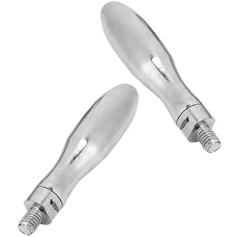 SABIR 2pcs Serrage Poignée Vis Boutons Poignée M10 x 13mm Fileté Acier Poignée Tournante pour la machine-outil