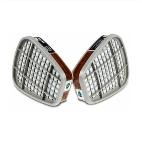 SABIR 3M Filtre 6001CN Cartouche A2 pour Respiratoire Serie 6000 – 2 Cartouches (1 Paire)