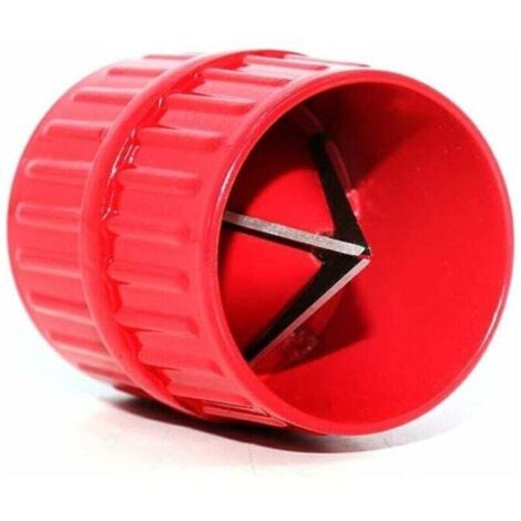 SABIR 6-38 mm (1 pièce) Tubes de tuyauterie en cuivre universels en plastique ébavureur 2 en 1 pour usage intérieur et extérieur