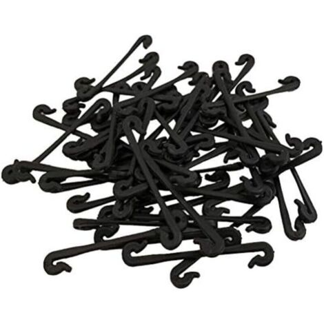 SABIR 6cm 50 Pièces Cravate De Vigne Clip Fixe De Vigne Pinces De Jardin pour Plantes Attaches Végétales pour Vignes Raisin Ficeler