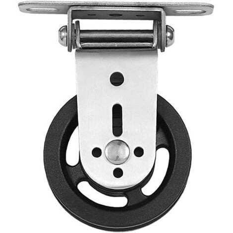 SABIR 88 mm Universel Roulement Poulie de Roue pour câble Machine Gym équipement,de bâti de Mur/Plafond