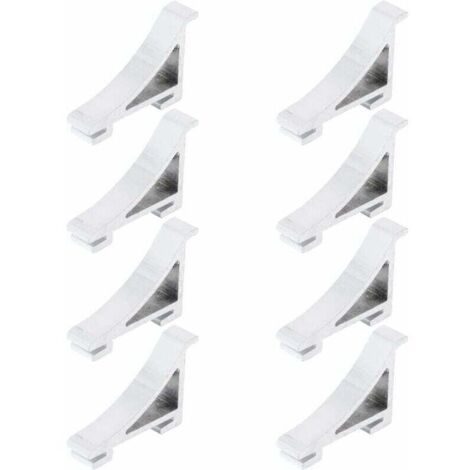 SABIR 8Pcs Frigo Tarifs de Tablette Support de Clip de Tablette pour Réfrigérateur Congélateur de Refroidisseur,