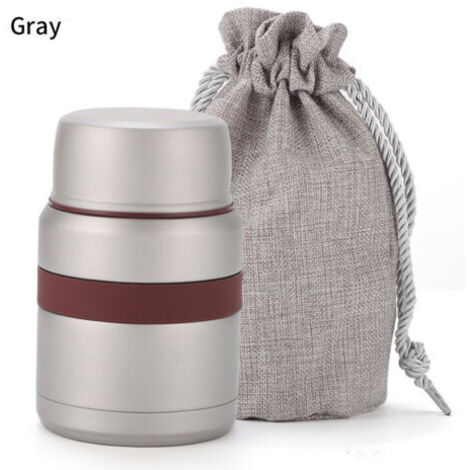 SABIR Accessoires cuisine et cuissonThermos pour enfants, flacon de nourriture pour bébé, récipient isotherme, pot sous vide, Thermos pour aliments pour enfants