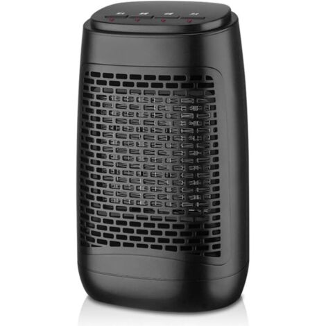 SABIR Aérotherme Portable 1200W/1500W Radiateur électrique de l'espace convecteur Debout Libre céramique PTC Protection Contre la surchauffe et Le basculement pour Bureau Domicile Prise UE