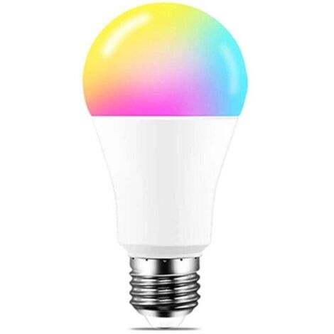 SABIR Ampoule LED Connectée L530E(4-PACK), Ampoule LED E27 Multicolore 2500K-6500K 8.7W 806Lm, ampoule led compatible avec Alexa et Google Home, Lot de 4