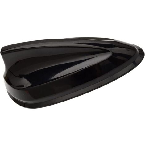 SABIR Antenne décorative d'aileron de Requin recevant Le Signal Radio, Autocollant supérieur AM/FM, antenne de Voiture d'aileron de Requin pour Voiture, SUV, Camion, Fourgon (Noir)198.56.7cm
