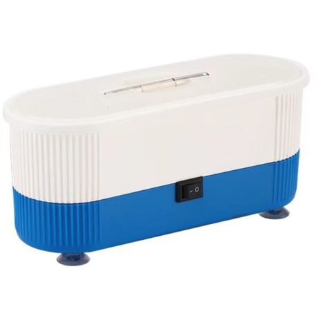 SABIR Appareil de nettoyage par ultrasons Appareil de nettoyage pour lunettes Nettoyeur Appareil de nettoyage pour bain à ultrasons Fait maison Nettoyeur de lunettes Bijoux Montres étanches