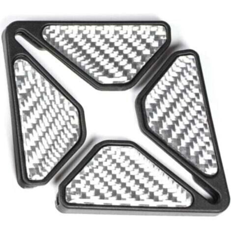 SABIR (Argent, 1 paire) Protection d'angle de portière de voiture universelle, protection d'angle anti-collision pour pare-chocs, anti-rayures