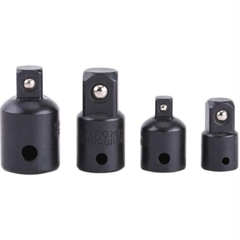 SABIR Augmentateur À Chocs,4pcs 1/2-3/8 pouce Adaptateur De Douille convertisseur et réducteur