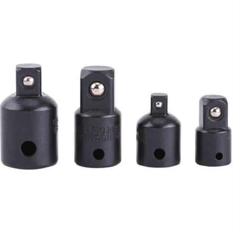 SABIR Augmentateur À Chocs,4pcs 1/2-3/8 pouce Adaptateur De Douille convertisseur et réducteur