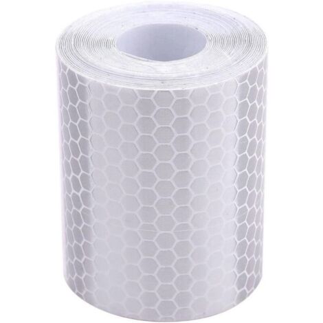 3M 983 – Ruban adhésif réfléchissant de perceptibilité – 4 po x 150 pi, blanc S-18878 - ULINE