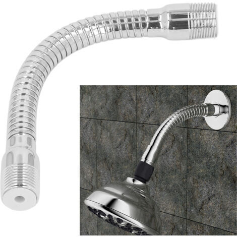 SABIR Bras d'extension de pomme de douche à bride réglable, bras de douche pivotant pour salle de bain