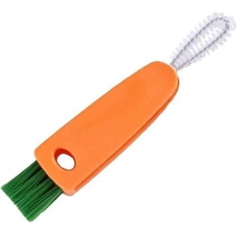 SABIR Brosse pour Bouchons de Bouteilles, 3 en 1 Bouchon be Bouteille be Détail Brosse, Brosse de Nettoyage Multifonction, Mini Tasse Couverture Nettoyage Brosse
