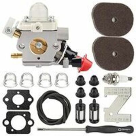 SABIR Carburateur FS56RC FS40 pour Stihl FS40 FS50 FS56 FS70 FC56 FC70 HT56 HT56C KM56 KM56RC KN56 Trimmer Weed Eater, remplace C1M-S267A, 4144 120 0608