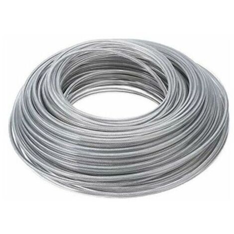 SABIR Coupe-bordure universel, ligne de coupe-bordure en acier de 3.0mm, coupe-bordure robuste en fil d'acier pour boutons, débroussailleuse de jardinage