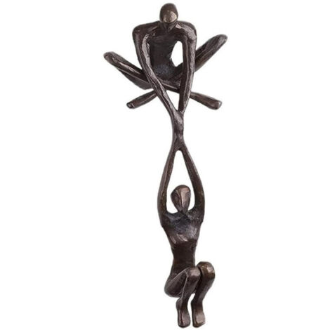 SABIR Décoration d'intérieur Résine Sculpture Ornement Couple Figurine Homme Levant Femme