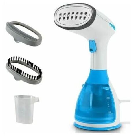 SABIR Défroisseur Vapeur à main 1500W 280ML,Steamer Portable Réchauffage Rapide Défroisseur à Main Vapeur à Vêtements