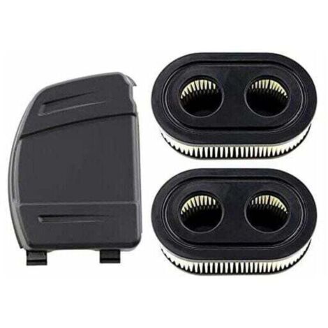 SABIR Ensemble de 2 Filtres à Air avec Couvercle de Filtre à Air pour Moteurs Briggs & Stratton 550E, 575EX, 575IS, 625EXI, 650EXI, 675EXI, 675IS, Remplace les Pièces 594106, 798339, 798452, 593260.-D
