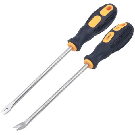 SABIR Extractor de clavos, destornillador de punta en U de 3 mm Lift Packing Clavadora Extractor de clavos