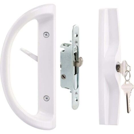 SABIR Fenêtre coulissante en aluminium avec serrure à poignée coulissante,de
