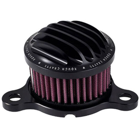 SABIR Filtre à Air,System Kit Purificateur d'air Apport Filtre pour Harley Sportster XL883 XL1200 2004-2014-Noir