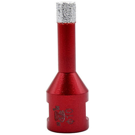 SABIR Foret diamanté avec filetage M14, foret à trous creux brasé haute performance pour carrelage/granit/marbre/porcelaine/verre/céramique (10 mm)