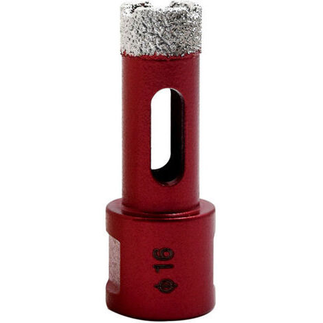 SABIR Foret diamanté avec filetage M14, foret à trous creux brasé haute performance pour carrelage/granit/marbre/porcelaine/verre/céramique (16 mm)