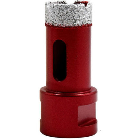 SABIR Foret diamanté avec filetage M14, foret à trous creux brasé haute performance pour carrelage/granit/marbre/porcelaine/verre/céramique (22 mm)