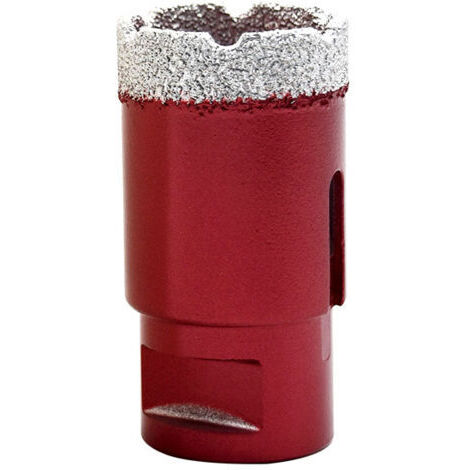 SABIR Foret diamanté avec filetage M14, foret à trous creux brasé haute performance pour carrelage/granit/marbre/porcelaine/verre/céramique (38 mm)