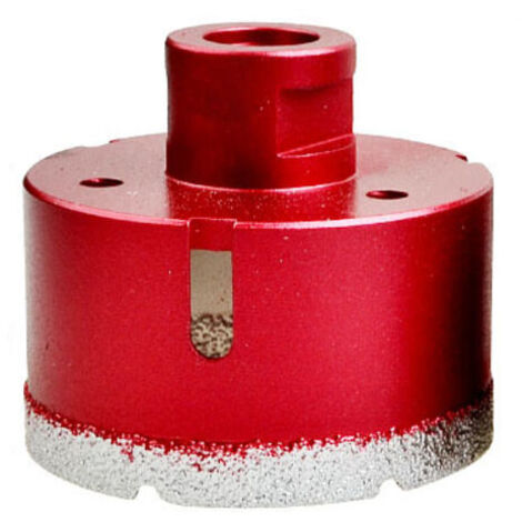 SABIR Foret diamanté avec filetage M14, foret à trous creux brasé haute performance pour carrelage/granit/marbre/porcelaine/verre/céramique (85 mm)