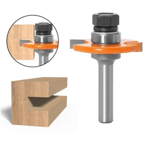 SABIR FRAISE À DISQUE POUR RAINURES LATERALES - Couteau en forme de T à manche 8 mm