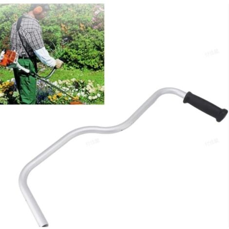 SABIR – Guidon pour débroussailleuse Stihl FS 130 131 110 111 90 91 89 200 – Poignée ergonomique en aluminium – Réduit la fatigue du bas du dos